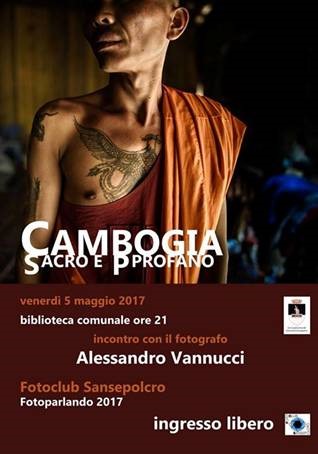 La biblioteca comunale di Sansepolcro ospita venersì sera l'incontro con il fotografo Alessandro Vannucci "Cambogia, Sacro e Profano" - Cultura | WP TTV