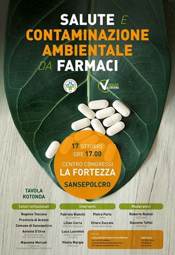 "Salute e contaminazione ambientale dei farmaci" un convegno di Progetto Valtiberina al Centro congrssi "La Fortezza". - Attualità | WP TTV