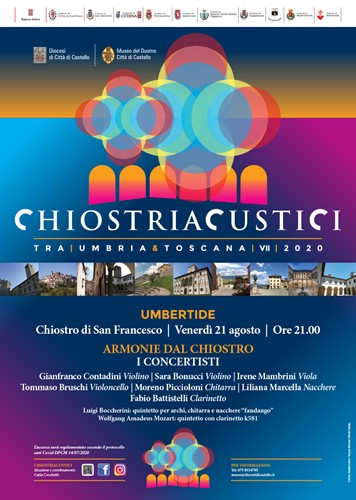 Sansepolcro e Umbertide salutano l'edizione 2020 di Chiostri acustici - Cultura | WP TTV