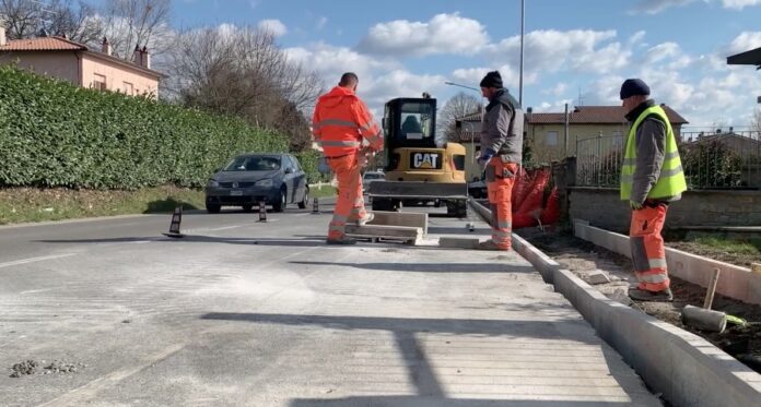 cantieri strade san giustino