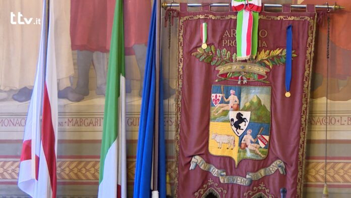 Gonfalone provincia di Arezzo