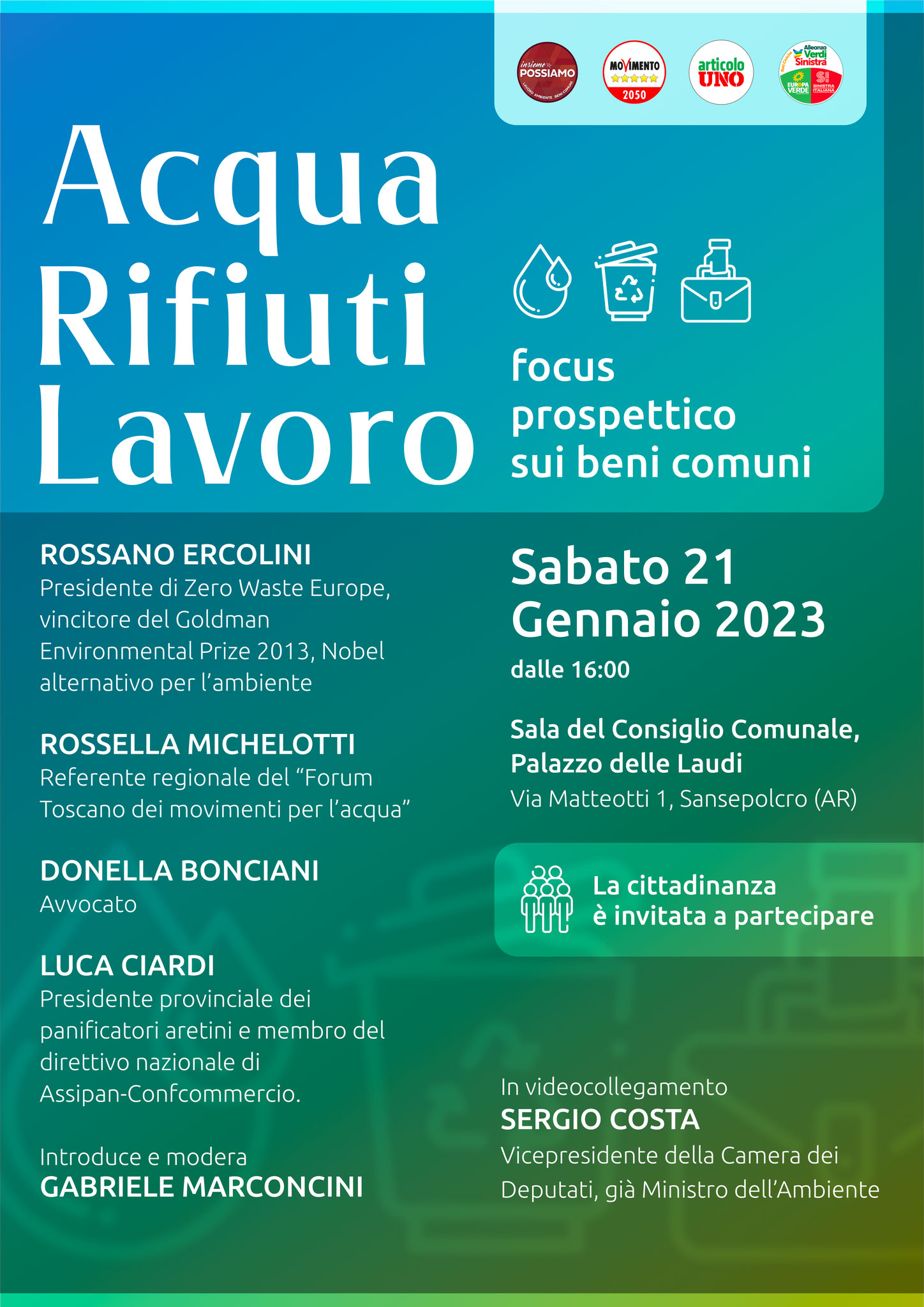 convegno beni comuni