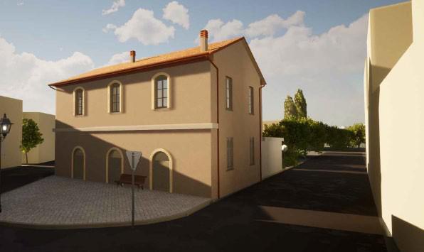 EX SCUOLA SELCI RENDERING