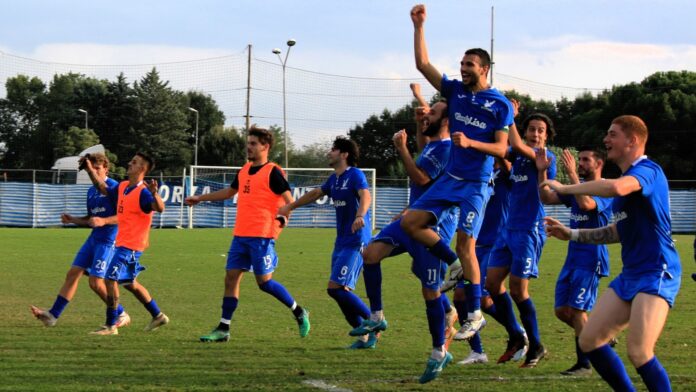 Il Pierantonio festeggia (foto Vincenzo Maggesi)