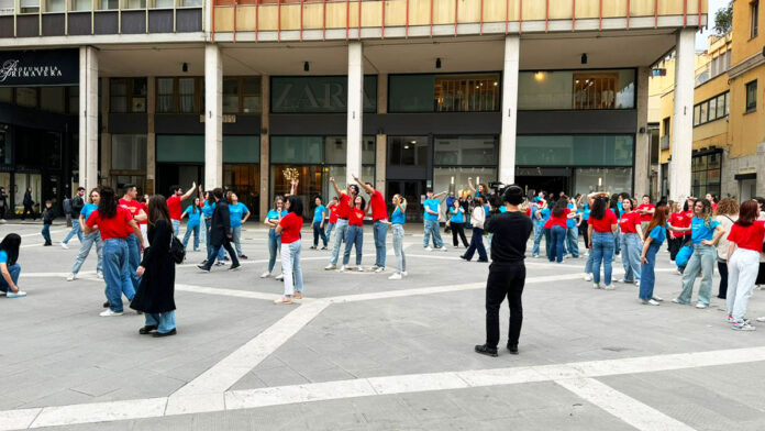 flash mob aboca arezzo