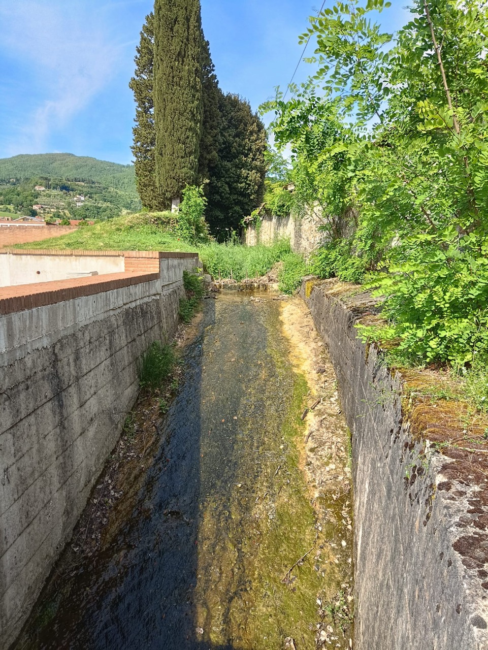 Il dislivello che consente al Petreto (o Infernaccio) di essere intubato.