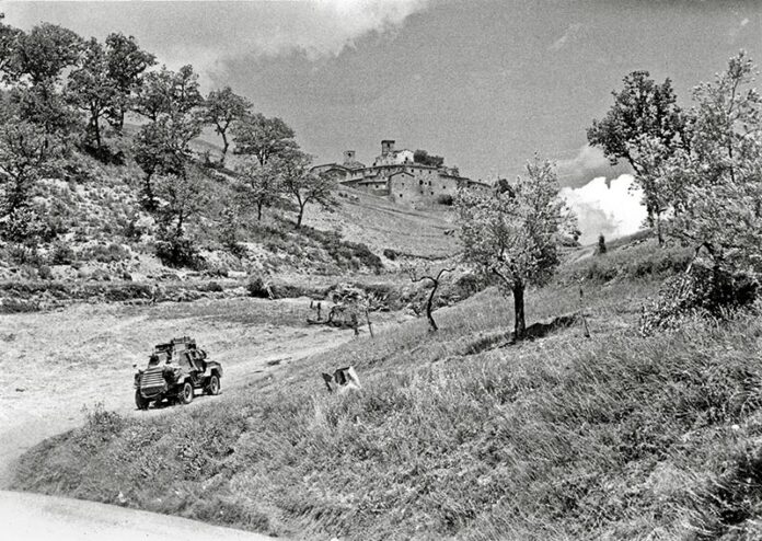 Alleati a Monte S. Maria Tiberina