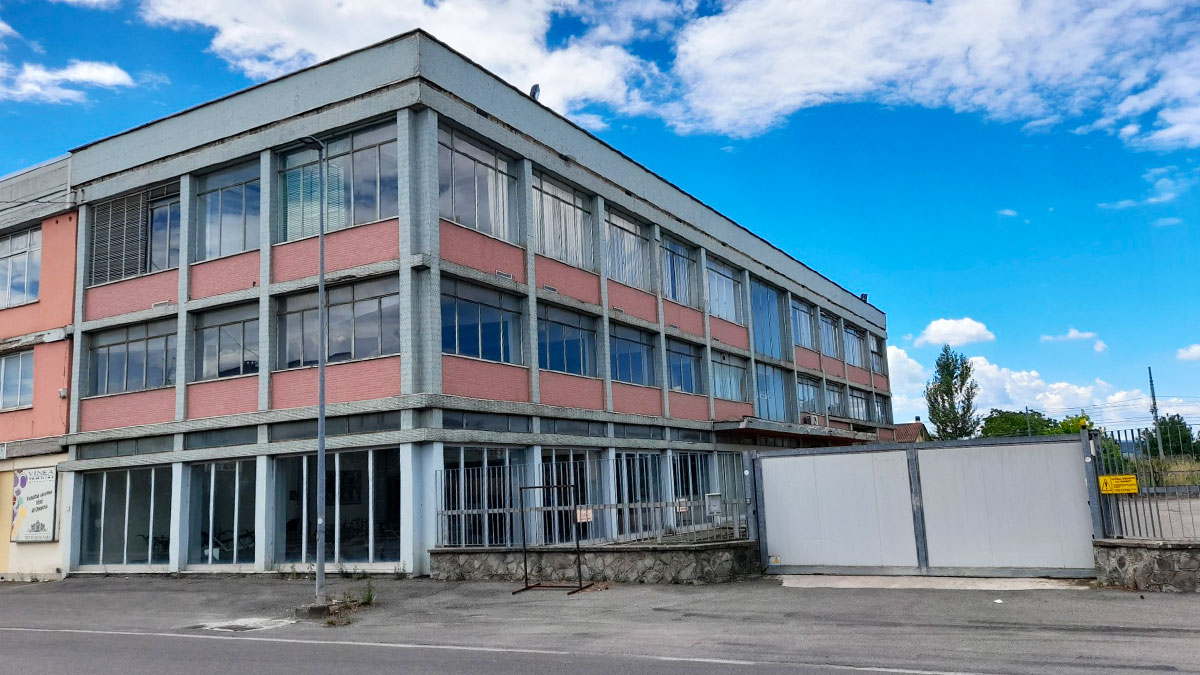 Lo stabilimento della Nardi alla Stazione