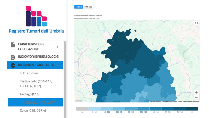 registro tumori umbria